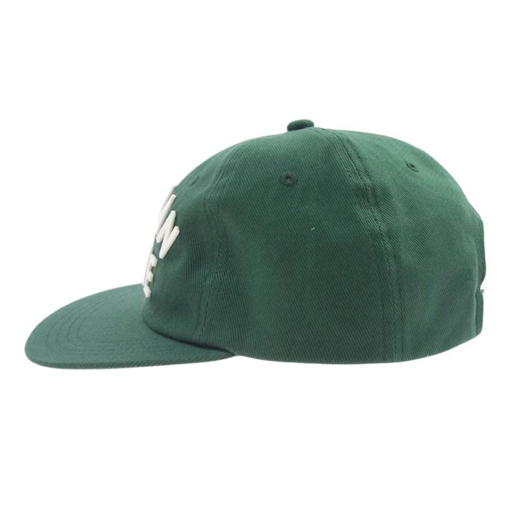 HUMAN MADE ヒューマンメイド 23AW フォント 6パネル キャップ グリーン系【中古】
