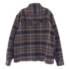 Supreme シュプリーム 22AW Shearling Lined Flannel Shirt シアリング ラインド フランネル シャツ 裏ボア付 グレー系 M【中古】