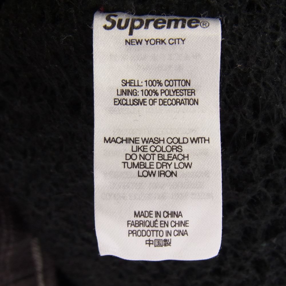 Supreme シュプリーム 22AW Shearling Lined Flannel Shirt シアリング ラインド フランネル シャツ 裏ボア付 グレー系 M【中古】