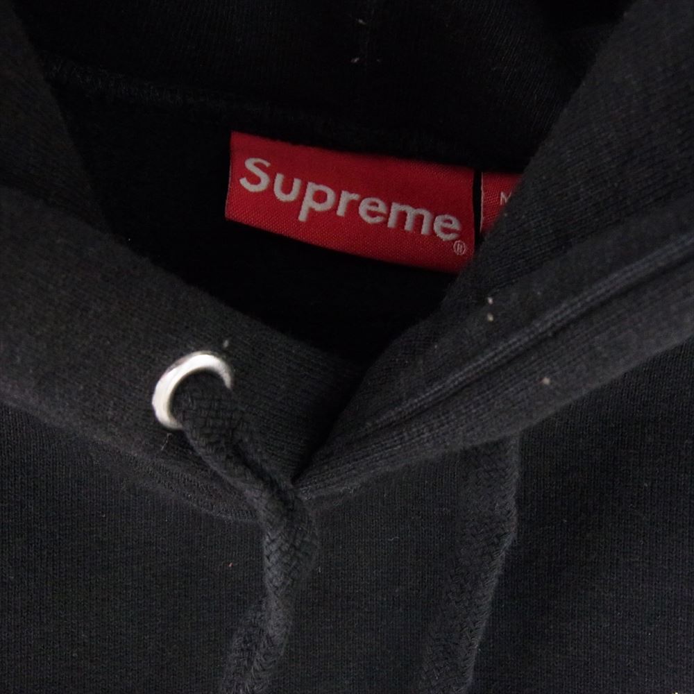 Supreme シュプリーム 22AW Tag Hooded Sweatshirts タグ フーディー スウェット シャツ ブラック系 M【中古】