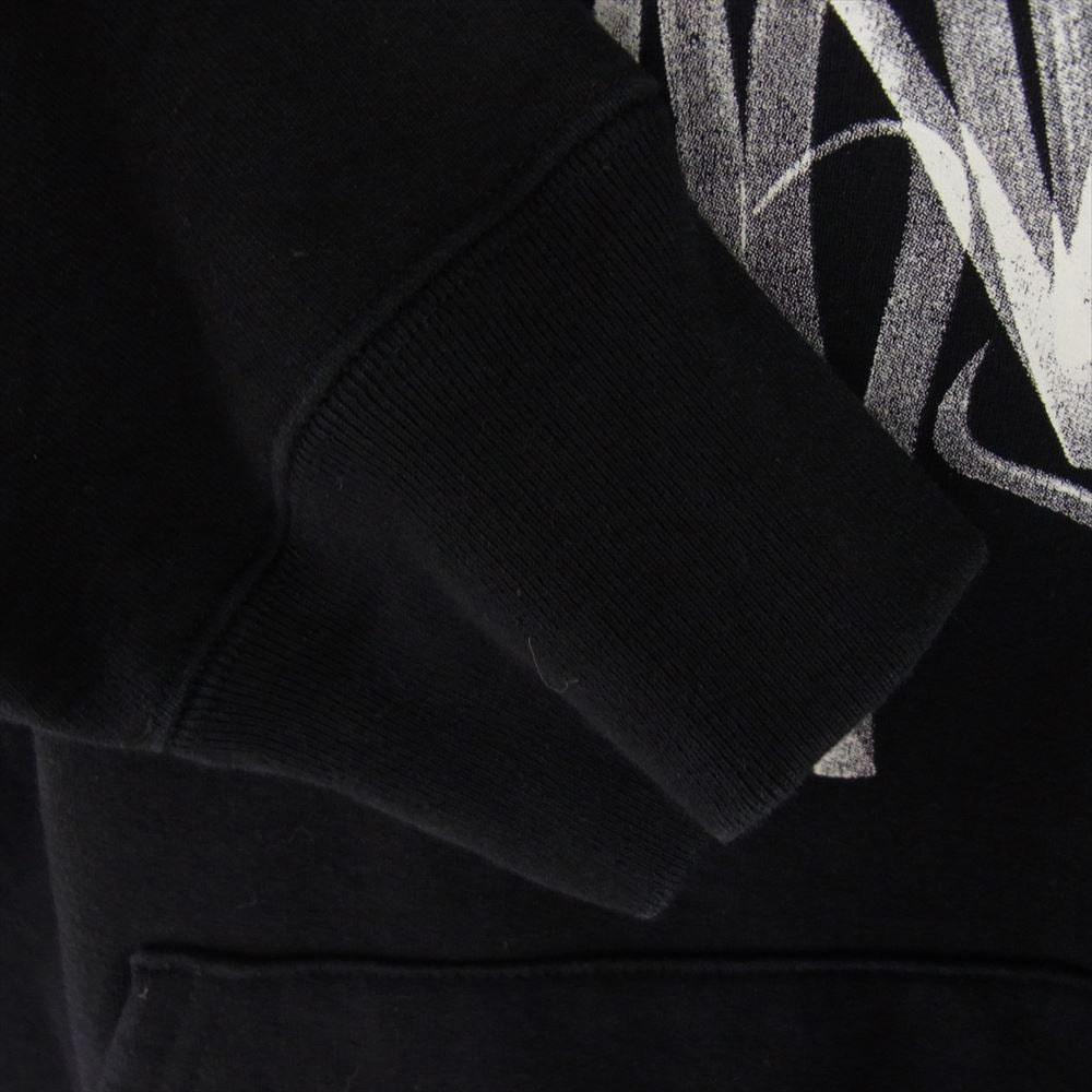 Supreme シュプリーム 22AW Tag Hooded Sweatshirts タグ フーディー スウェット シャツ ブラック系 M【中古】