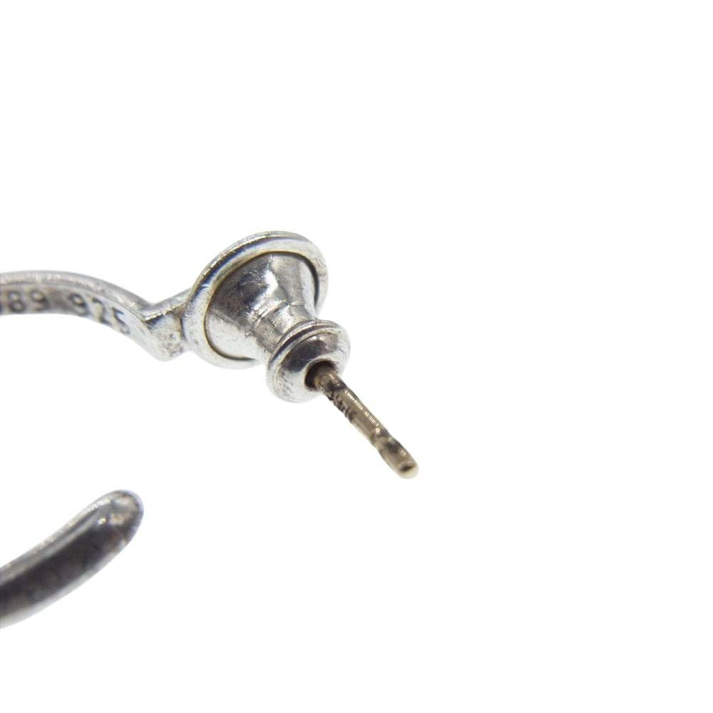 CHROME HEARTS クロムハーツ（原本無） No5 DAGGER #5 ダガーフープ ピアス シルバー系 10.5号【中古】