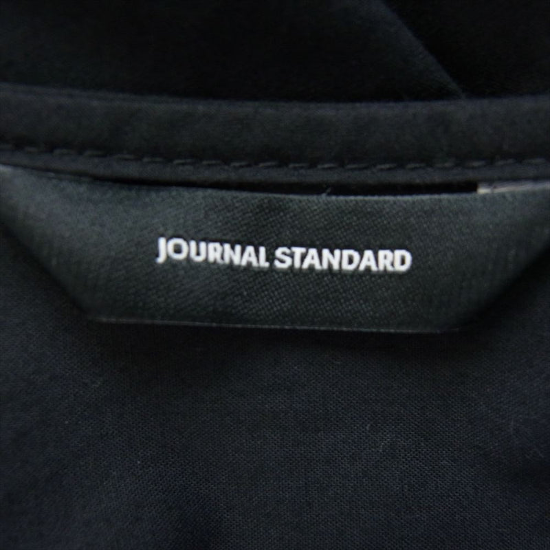 JOURNAL STANDARD ジャーナルスタンダード 18-040-400-9050-1-0 スキッパー ロング シャツ ワンピース ブラック系【中古】