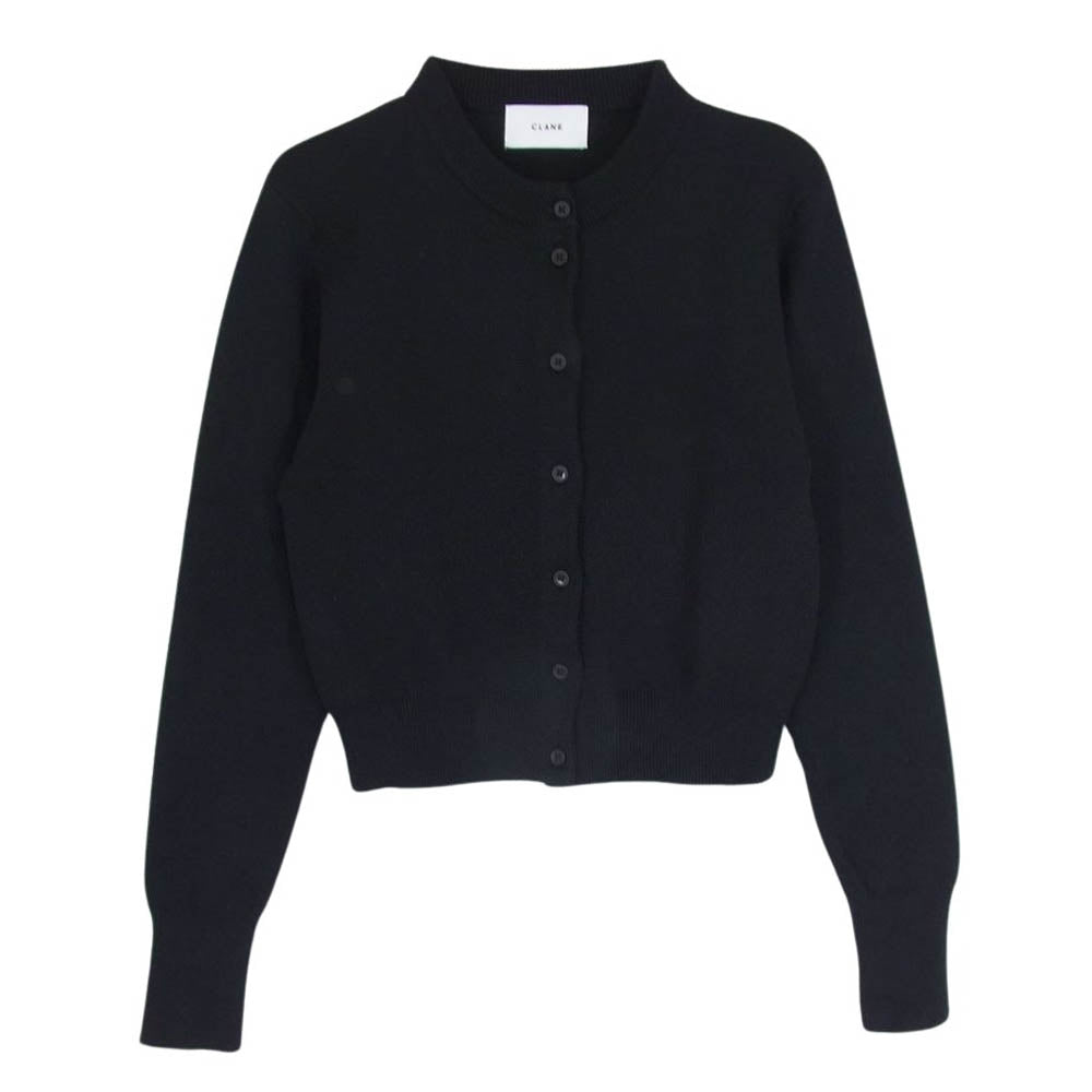 クラネ 17106-2021 ローゲージ ニット カーディガン ブラック系 2【中古】