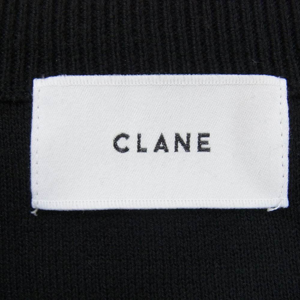 クラネ 17106-2021 ローゲージ ニット カーディガン ブラック系 2【中古】