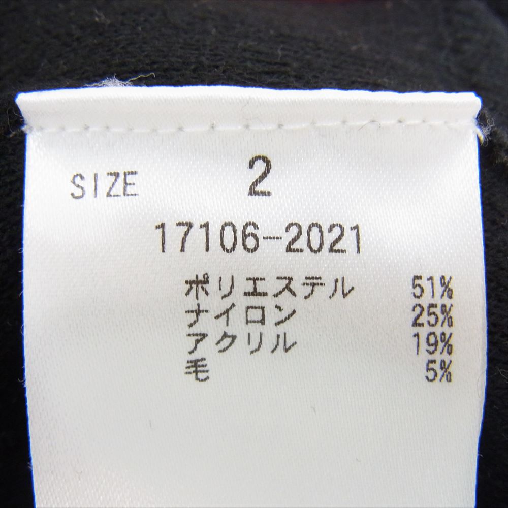 クラネ 17106-2021 ローゲージ ニット カーディガン ブラック系 2【中古】