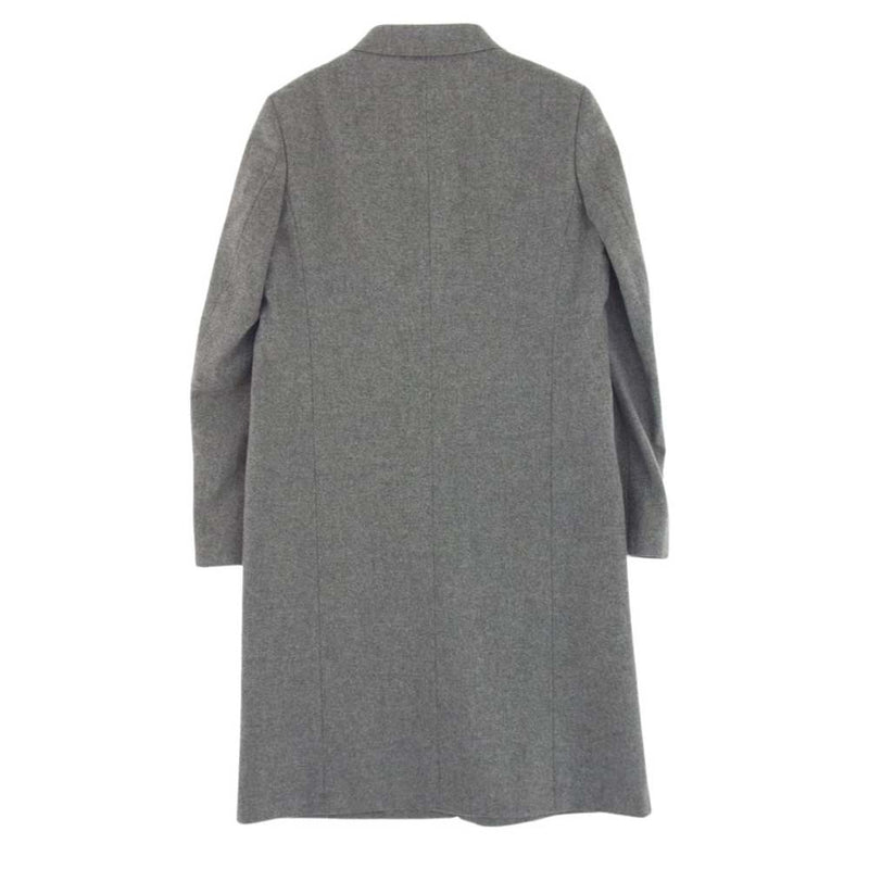 HYKE ハイク 142-17027 WOOL COAT ウール ロング チェスター コート グレー系 2【中古】