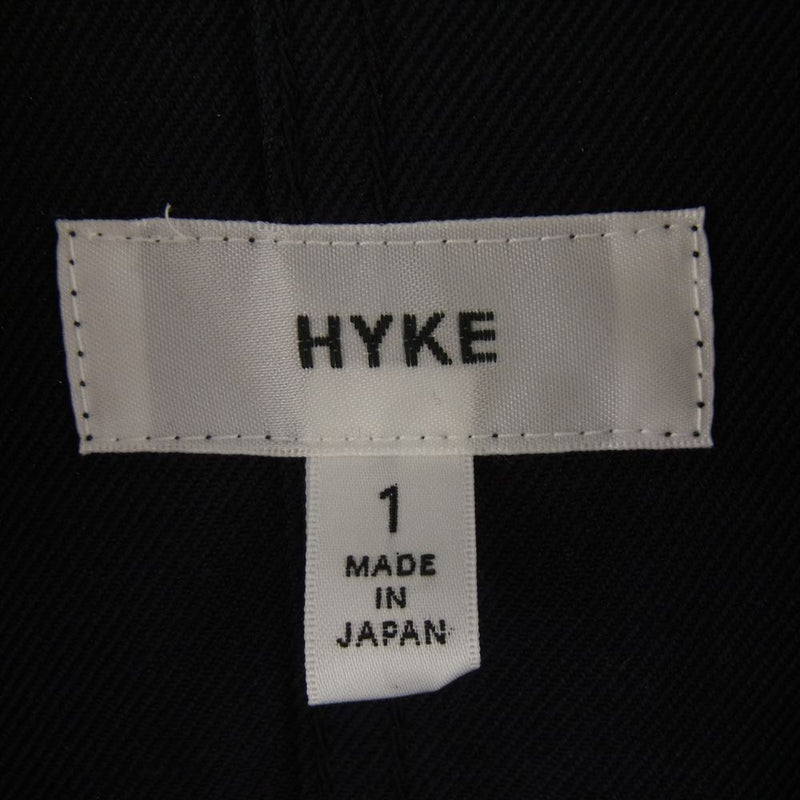 HYKE ハイク 141-17016 Shop Coat ショップ  ロング コート  ブラック系 1【中古】