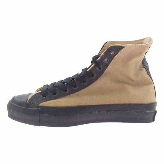 CONVERSE コンバース 80s USA製 ヴィンテージ The Chuck Taylor Classic チャックテイラー クラシック ハイカット スニーカー ベージュ系 6【中古】