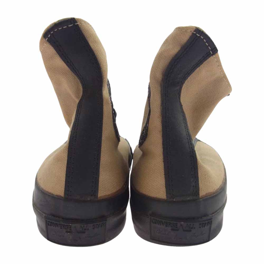 CONVERSE コンバース 80s USA製 ヴィンテージ The Chuck Taylor Classic チャックテイラー クラシック ハイカット スニーカー ベージュ系 6【中古】