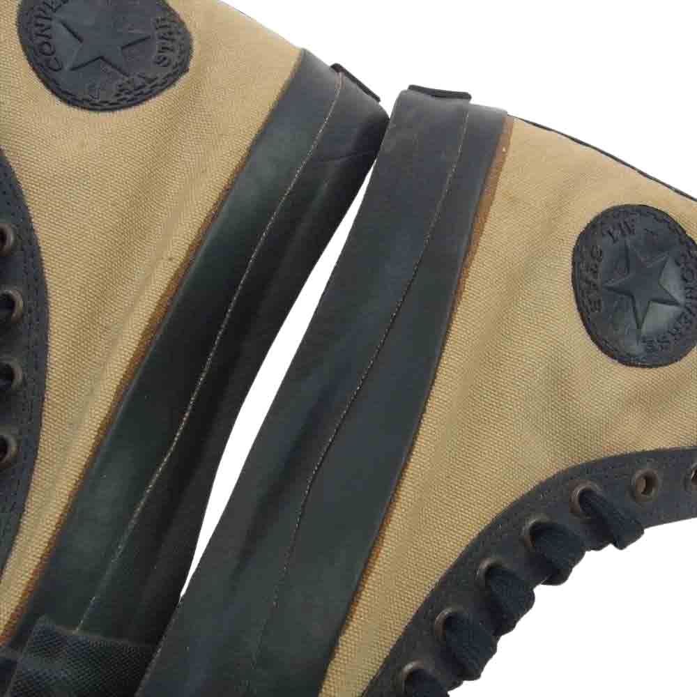 CONVERSE コンバース 80s USA製 ヴィンテージ The Chuck Taylor Classic チャックテイラー クラシック ハイカット スニーカー ベージュ系 6【中古】