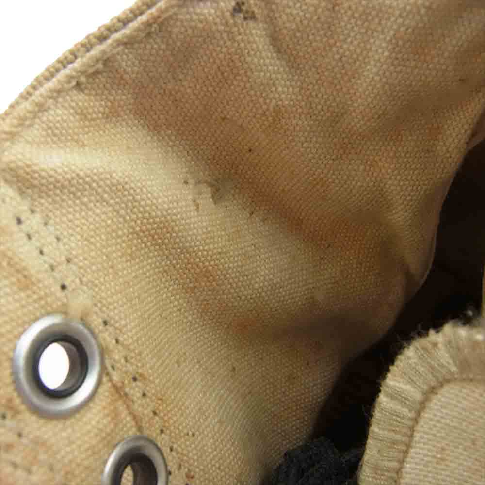 CONVERSE コンバース 80s USA製 ヴィンテージ The Chuck Taylor Classic チャックテイラー クラシック ハイカット スニーカー ベージュ系 6【中古】