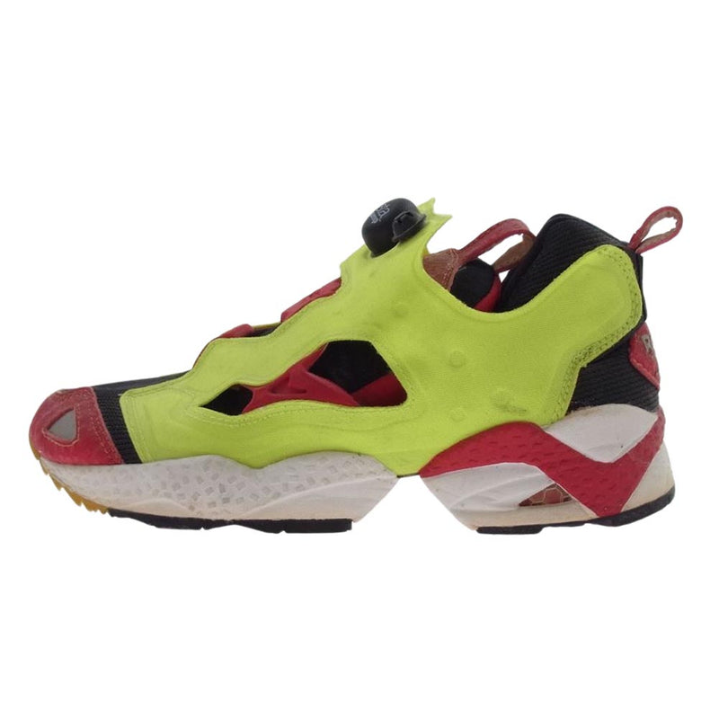 Reebok リーボック 1-41667 INSTA PUMP FURY オリジナル インスタ ポンプ フューリー スニーカー レッド系 イエロー系 24.5cm【中古】