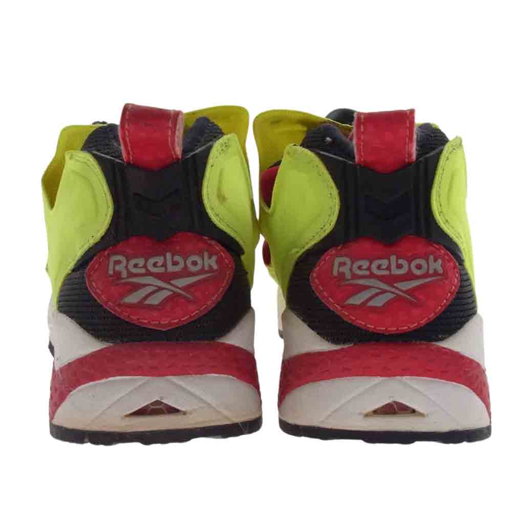 Reebok リーボック 1-41667 INSTA PUMP FURY オリジナル インスタ ポンプ フューリー スニーカー レッド系 イエロー系 24.5cm【中古】