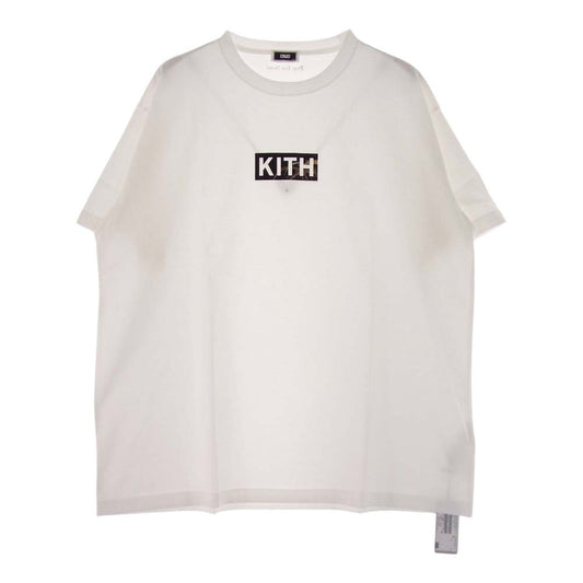 キス Pray for Noto Tee White 能登 半袖 クルーネック チャリティー Tシャツ ホワイト系 XXL【新古品】【未使用】【中古】