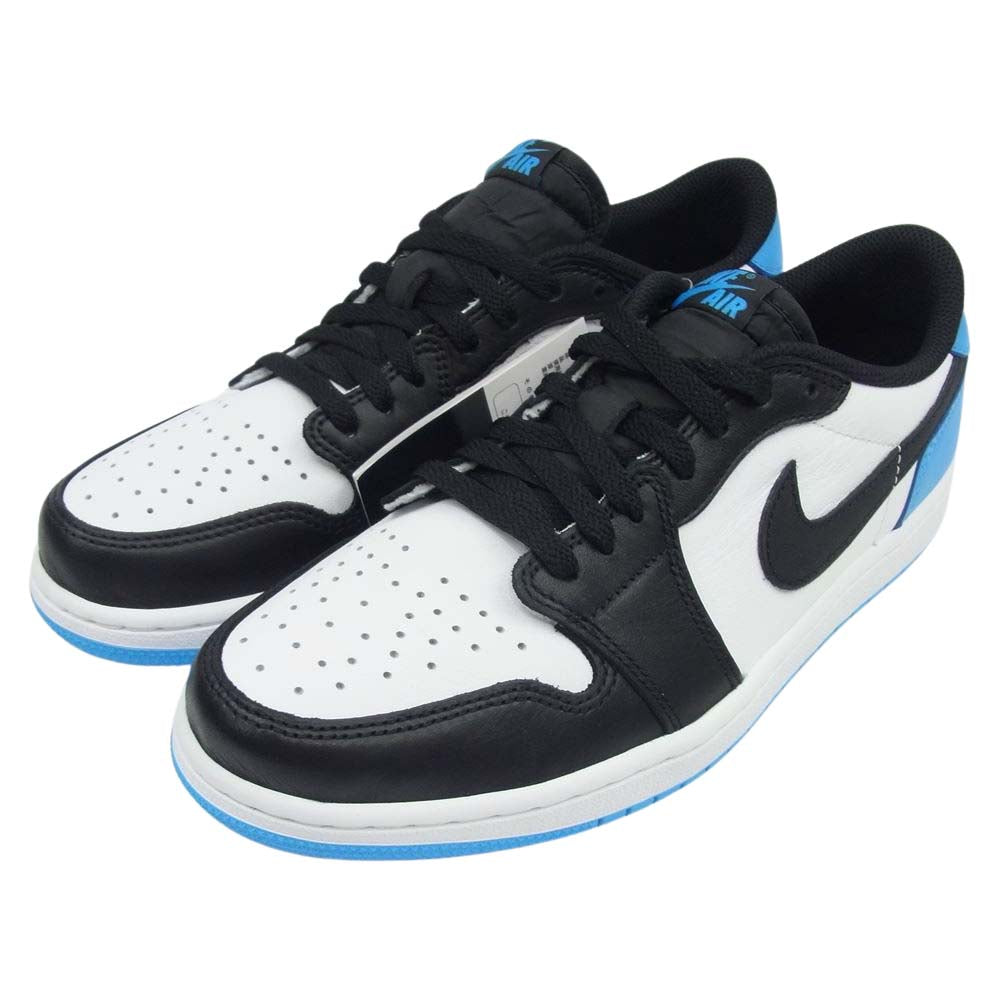 NIKE ナイキ CZ0790-104 AIR JORDAN 1 RETRO LOW OG UNC エアジョーダン 1 ロー ローカット スニーカー ブラック系 ブルー系 ホワイト系 26.5cm【新古品】【未使用】【中古】