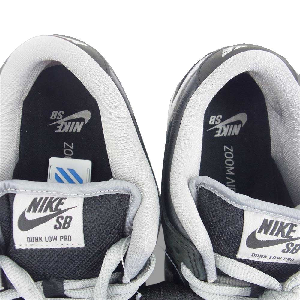 NIKE ナイキ BQ6817-007 SB エスビー DUNK LOW PRO Shadow ダンク ロー シャドウ ローカット スニーカー ブラック系 グレー系 26.5cm【極上美品】【中古】
