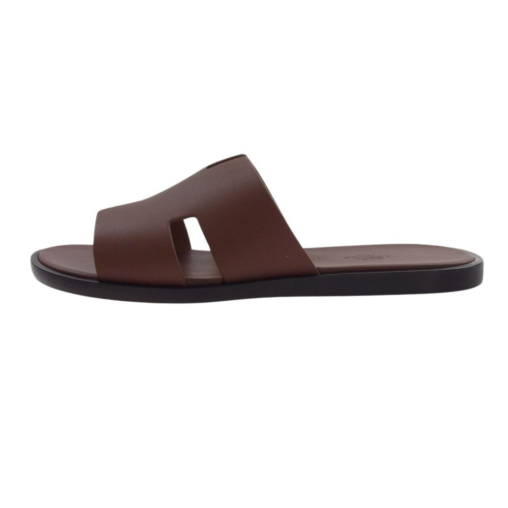 HERMES エルメス Izmir Sandals イズミール サンダル ブラウン系 42【極上美品】【中古】