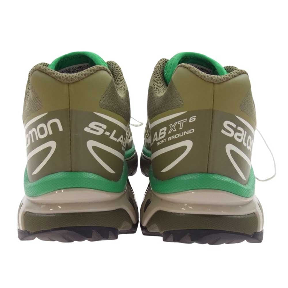 salomon サロモン 472935 Xt-6 ローカット スニーカー モスグリーン系 26cm【中古】