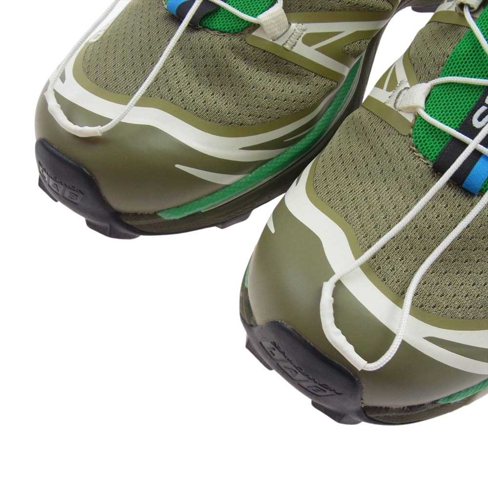 salomon サロモン 472935 Xt-6 ローカット スニーカー モスグリーン系 26cm【中古】