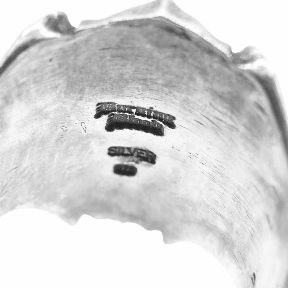 バーニングブラッド マスク リング シルバー系 20.5号【中古】