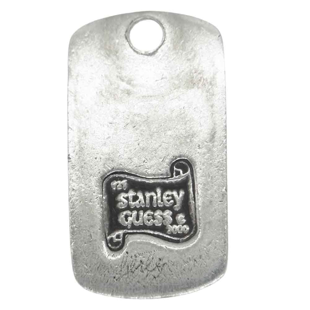 STANLEY GUESS スタンリーゲス スカル ドッグタグ スモール ペンダント
