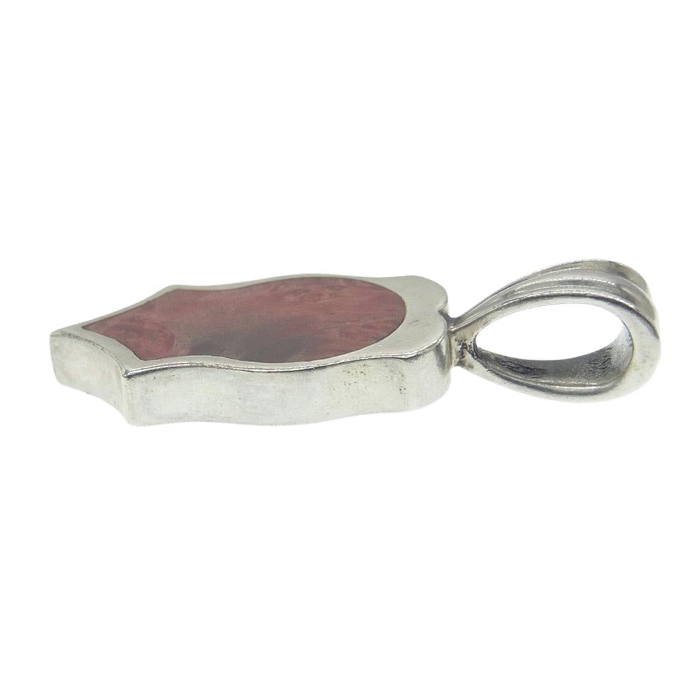 STANLEY GUESS スタンリーゲス ウッド ギター ペンダントトップ シルバー系【中古】