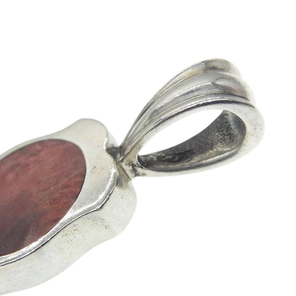 STANLEY GUESS スタンリーゲス ウッド ギター ペンダントトップ シルバー系【中古】