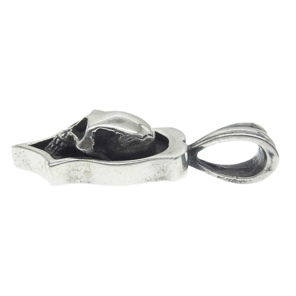 STANLEY GUESS スタンリーゲス スカル ギター ペンダントトップ