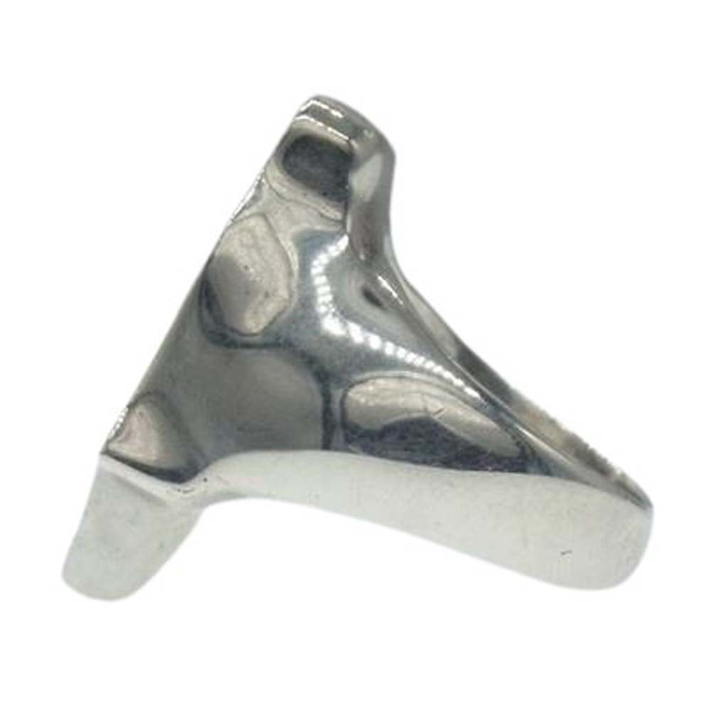 STANLEY GUESS スタンリーゲス ウッド ギター リング シルバー系 10.5号【中古】