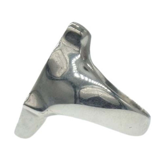 STANLEY GUESS スタンリーゲス ウッド ギター リング シルバー系 10.5号【中古】