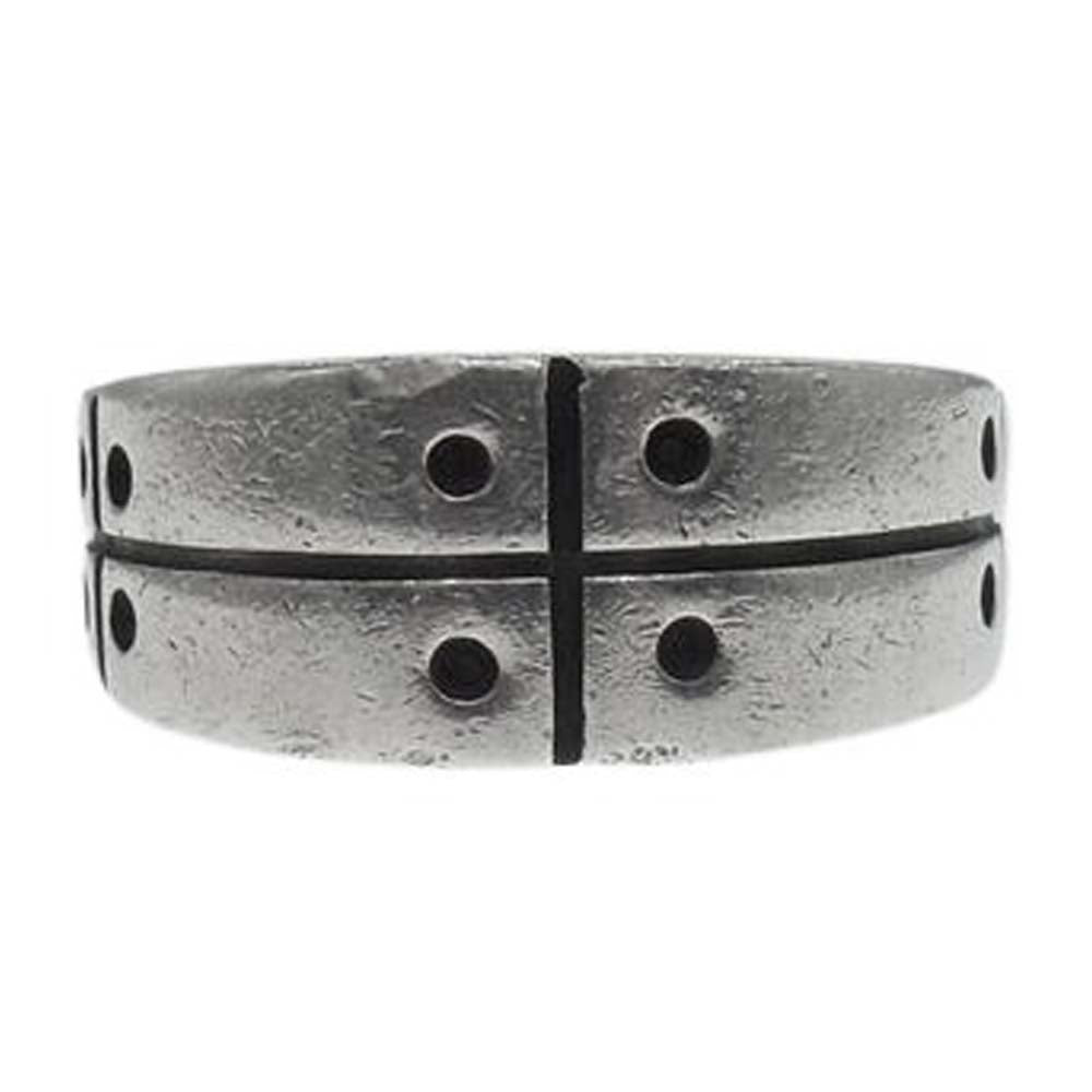 STANLEY GUESS スタンリーゲス アーマー バンド リング シルバー系 19.5号【中古】