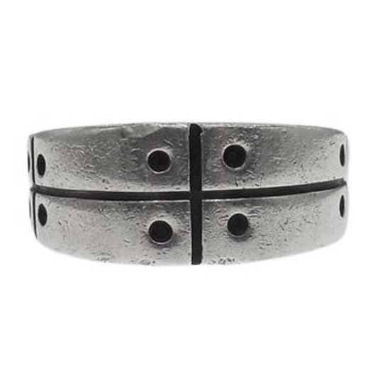 STANLEY GUESS スタンリーゲス アーマー バンド リング シルバー系 19.5号【中古】