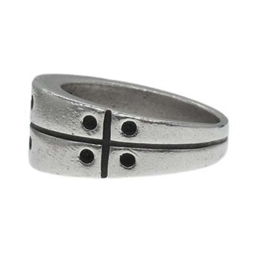 STANLEY GUESS スタンリーゲス アーマー バンド リング シルバー系 19.5号【中古】