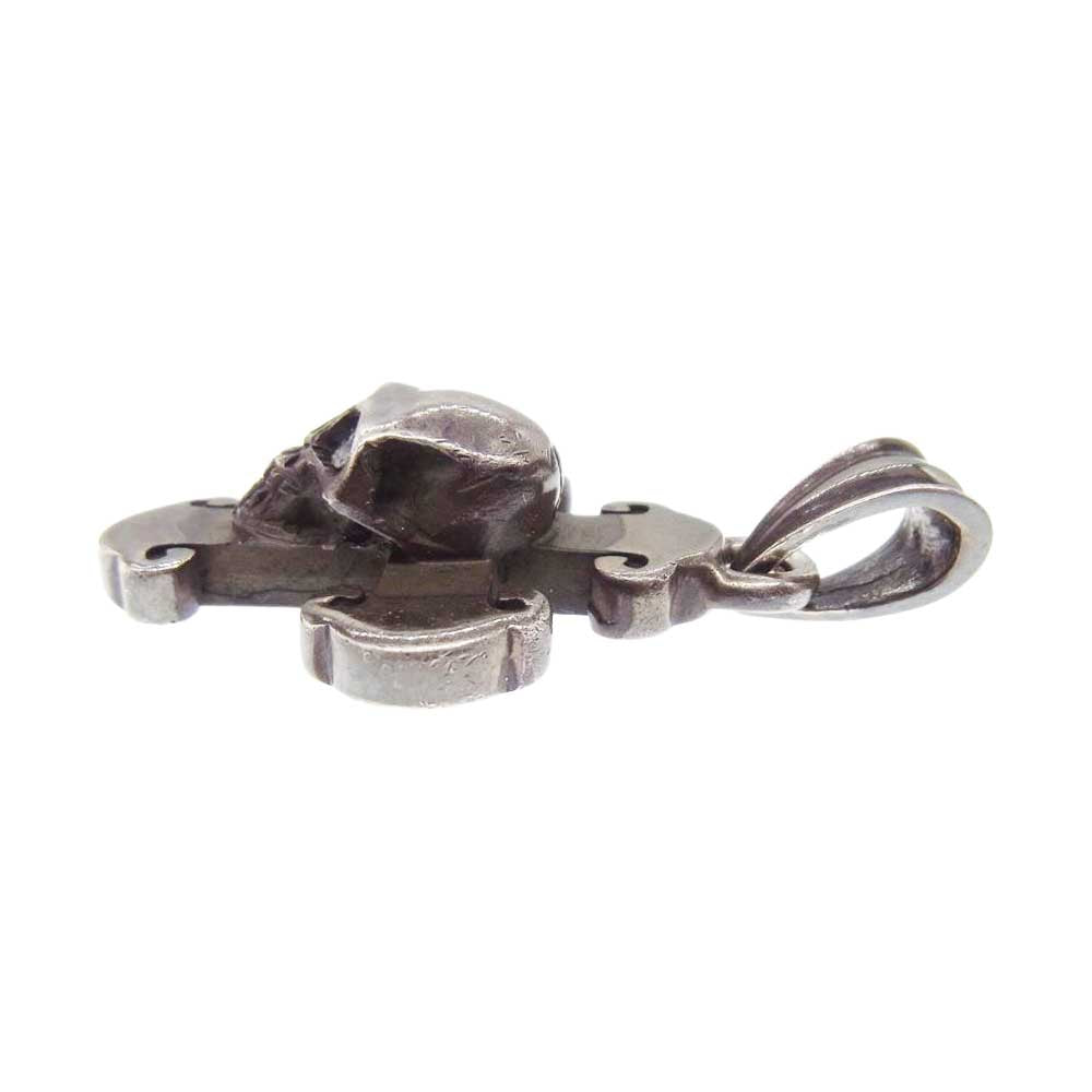 STANLEY GUESS スタンリーゲス スカル クロス ペンダントトップ