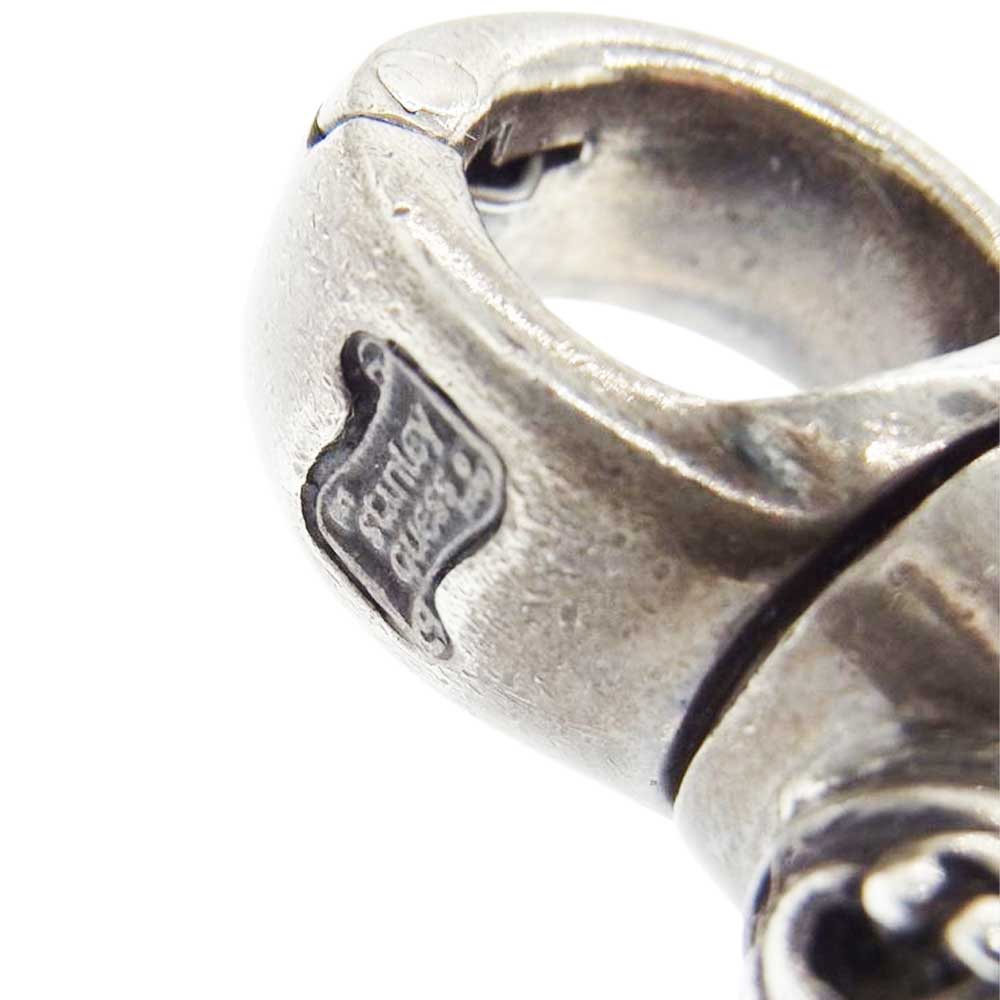 STANLEY GUESS スタンリーゲス フィリグリー バレルクリップ スモール キーチェーンクリップ シルバー系【中古】