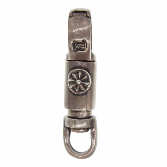 STANLEY GUESS スタンリーゲス ファンクロス バレルクリップ キーチェーンクリップ シルバー系【中古】
