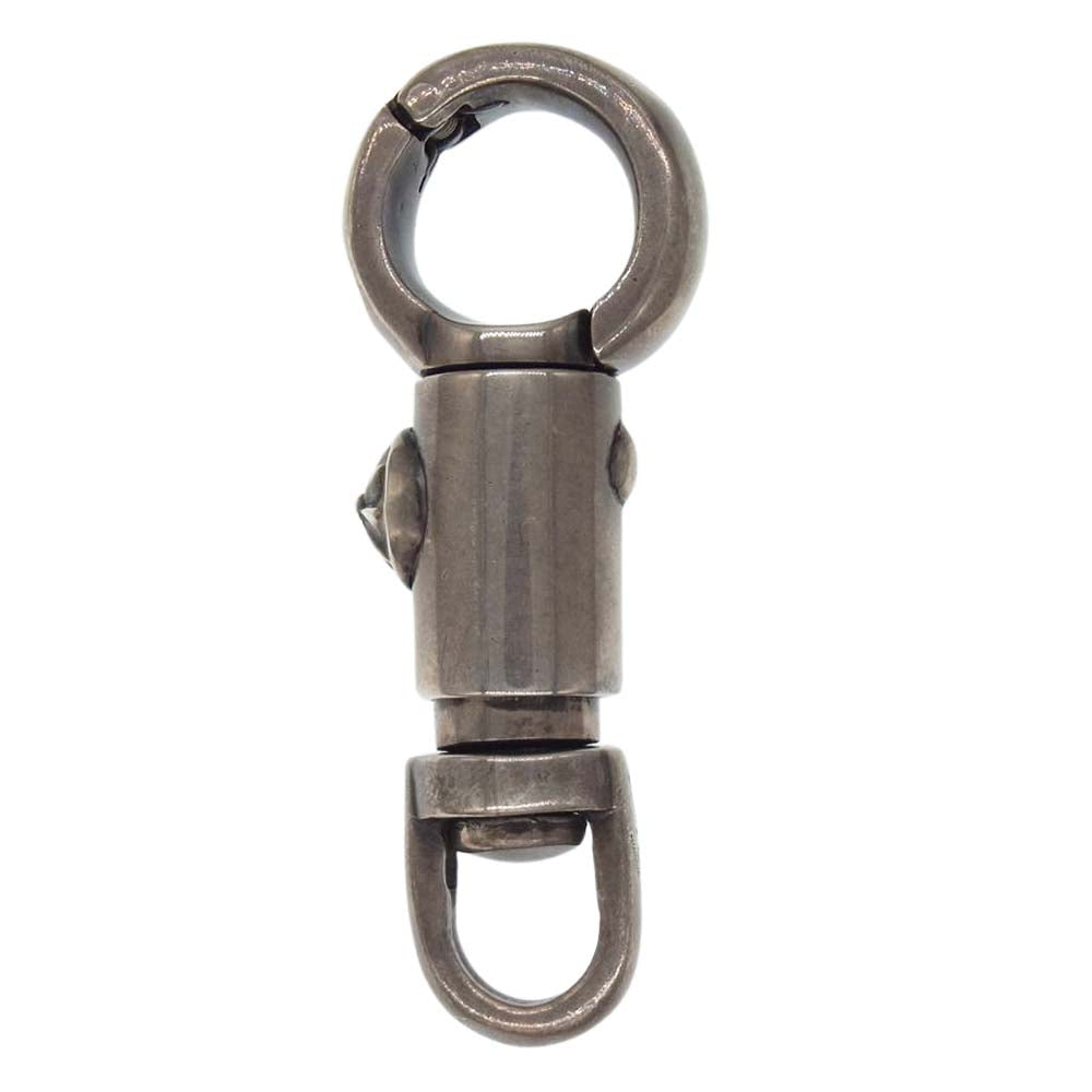 STANLEY GUESS スタンリーゲス ファンクロス バレルクリップ キーチェーンクリップ シルバー系【中古】