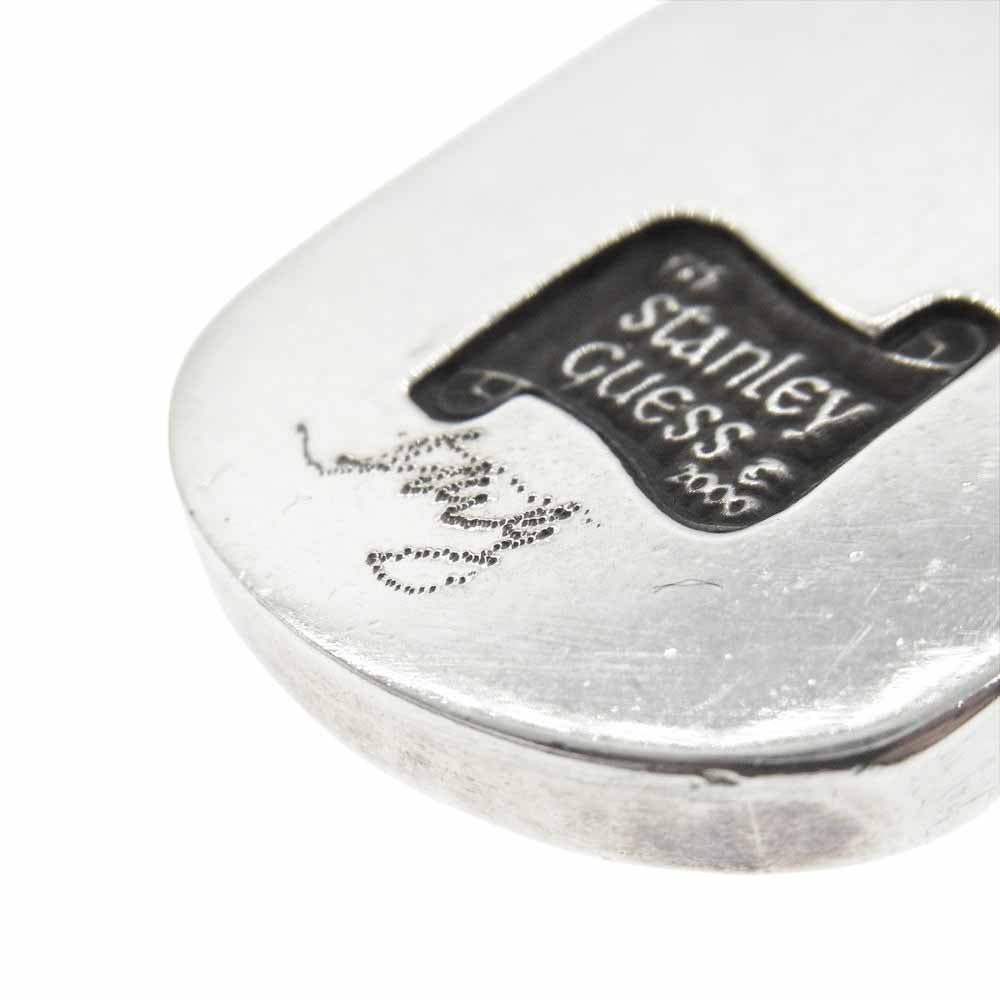 STANLEY GUESS スタンリーゲス ウッド ドッグタグ ラージ ペンダント