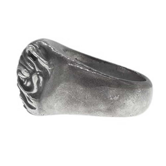 STANLEY GUESS スタンリーゲス ブルドッグ リング シルバー系 19号【中古】