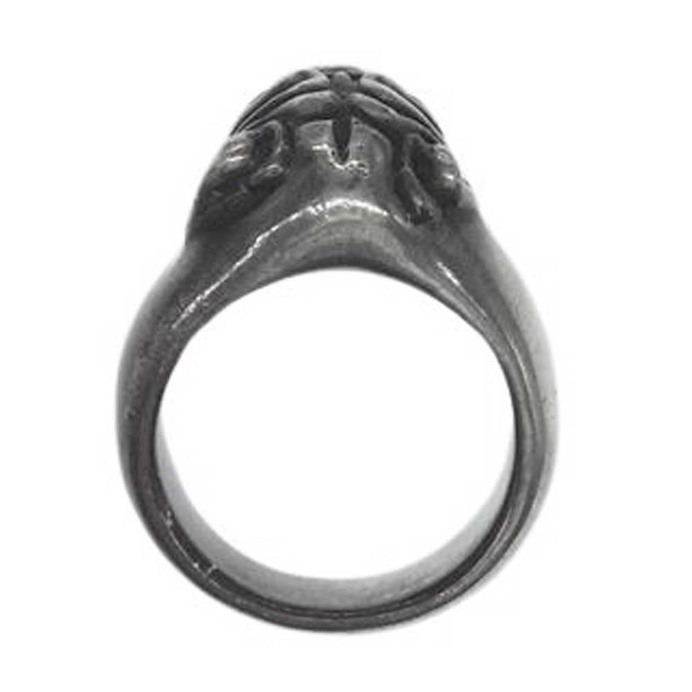 STANLEY GUESS スタンリーゲス ブルドッグ リング シルバー系 19号【中古】