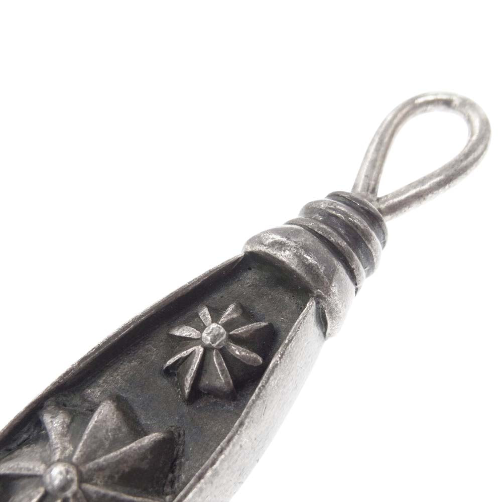 STANLEY GUESS スタンリーゲス 2サイドフォブ 3ファン キーホルダー キーリング シルバー系【中古】