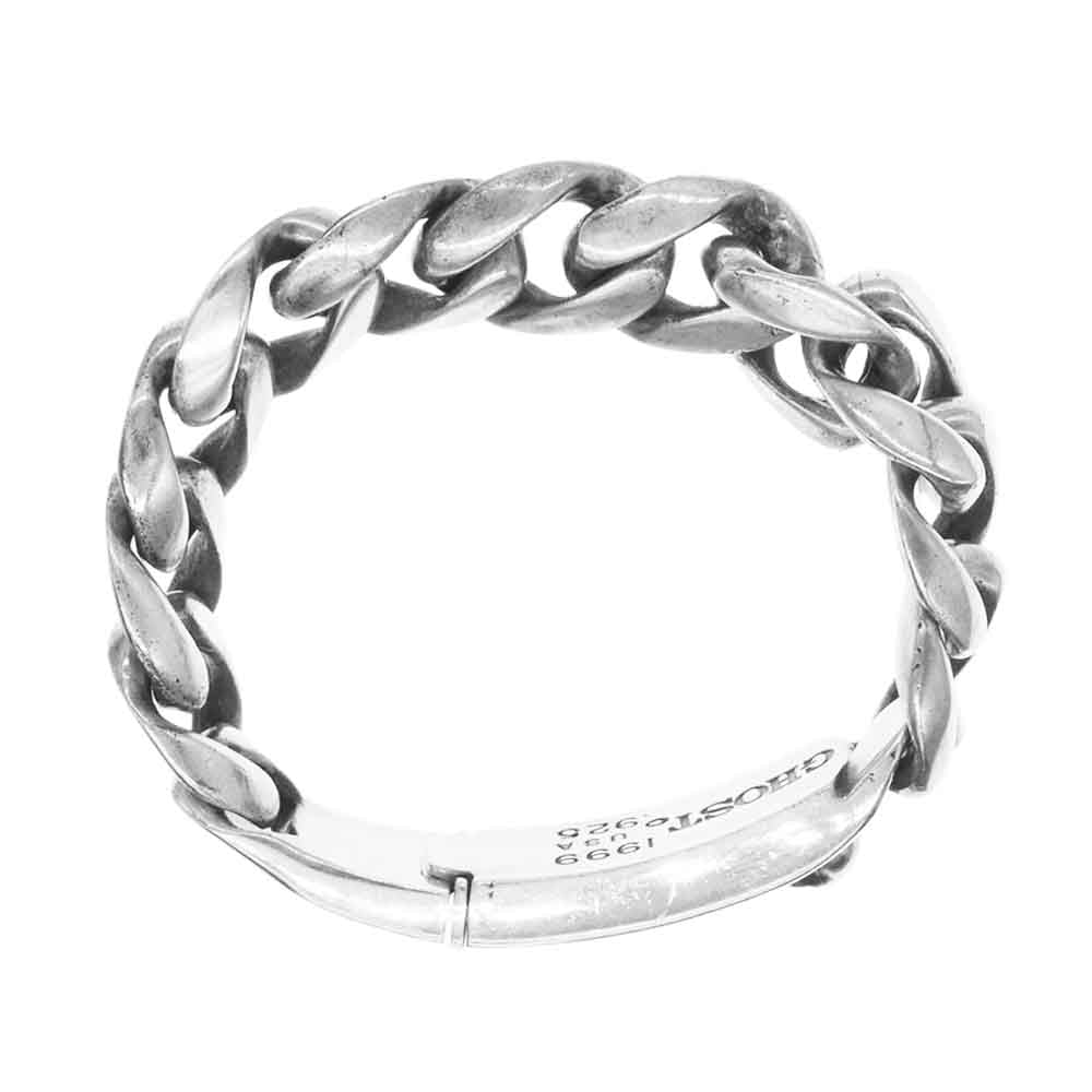 Ghost ゴースト スカルファントムID クラシックリンク ブレスレット 11Link シルバー系【中古】