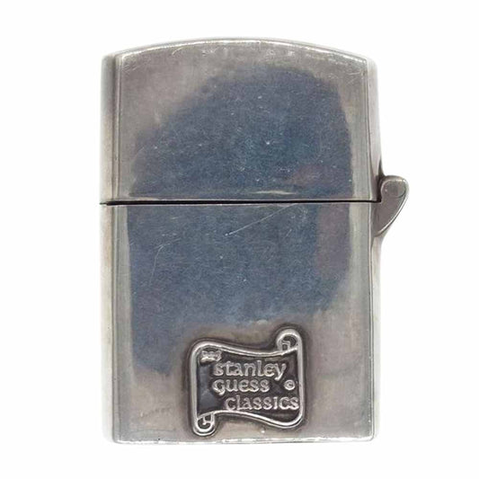 STANLEY GUESS スタンリーゲス Fan Cross Zippo Large ファンクロス ラージ ジッポライターケース シルバー系【中古】