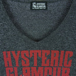 HYSTERIC GLAMOUR ヒステリックグラマー 01181CL06 BORN TO LOSE ガール プリント 長袖 Tシャツ グレー系 FREE【中古】