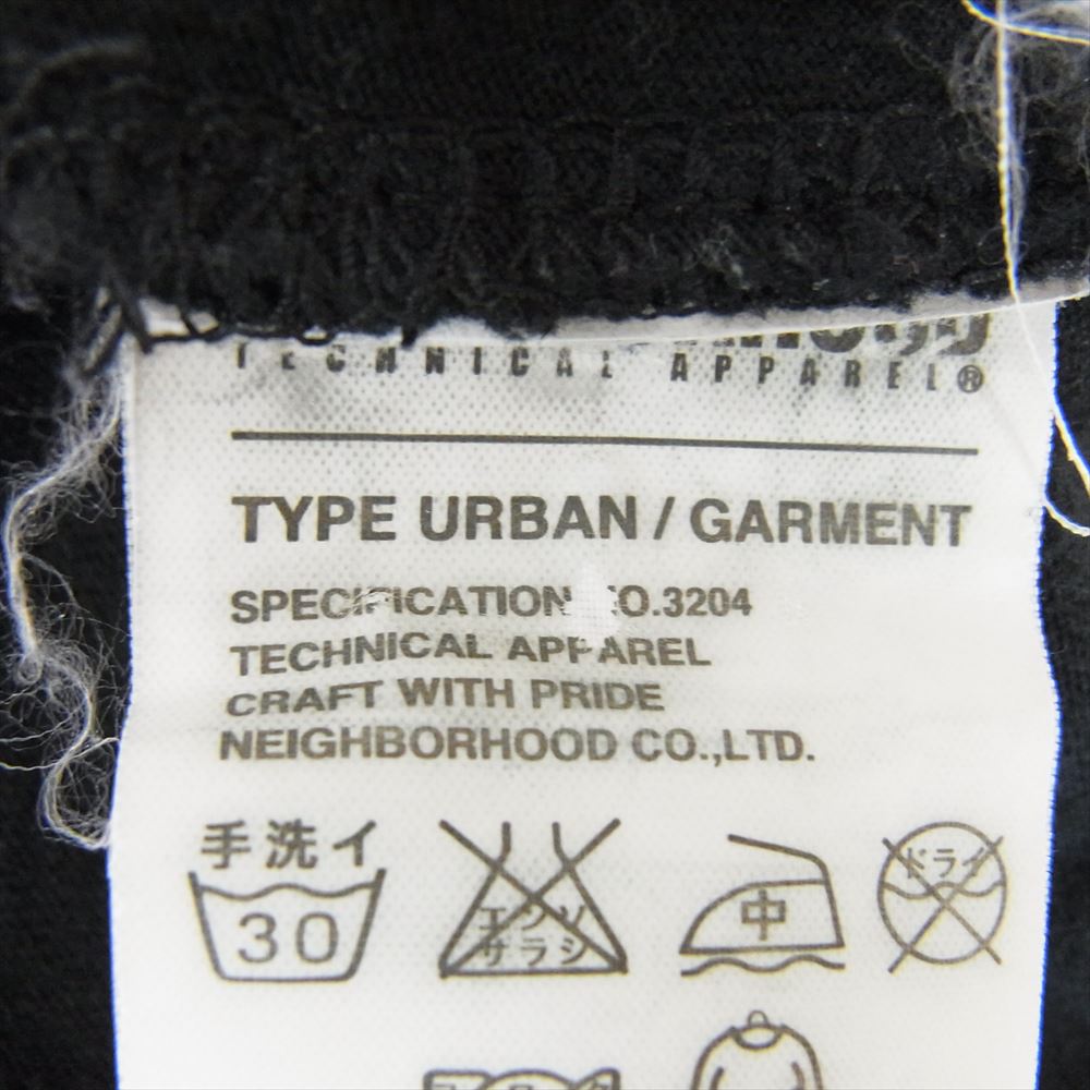 NEIGHBORHOOD ネイバーフッド NH TEE-9 プリント 半袖 Tシャツ ブラック系 S【中古】
