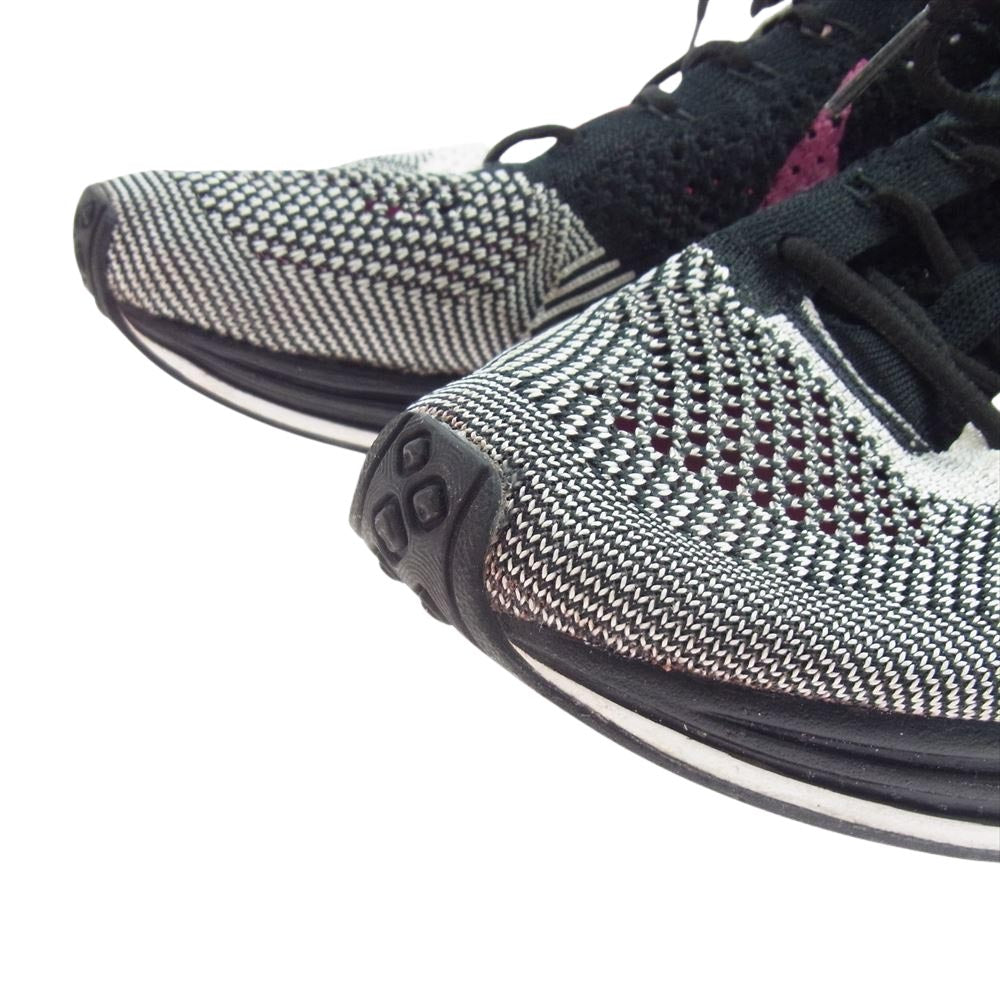 NIKE ナイキ 902366-100 Flyknit Racer Be True フライニット レーサー ビー トゥルー スニーカー マルチカラー系 27.5cm【中古】