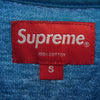 Supreme シュプリーム Small Box Tee スモール ボックス ロゴ 半袖 Tシャツ インディゴブルー系 S【中古】