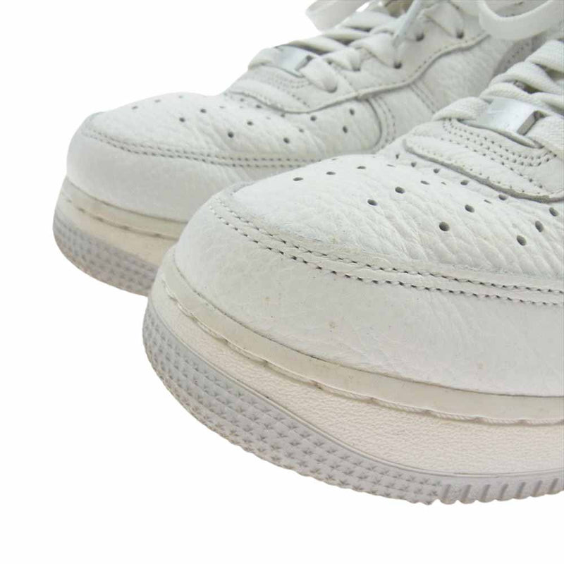 NIKE ナイキ CN2873-100 Air Force 1 Low Craft Summit White Photon Dust エアフォース1 ロー クラフトサミット ホワイト フォントン ダスト スニーカー ホワイト系 26.5cm【中古】