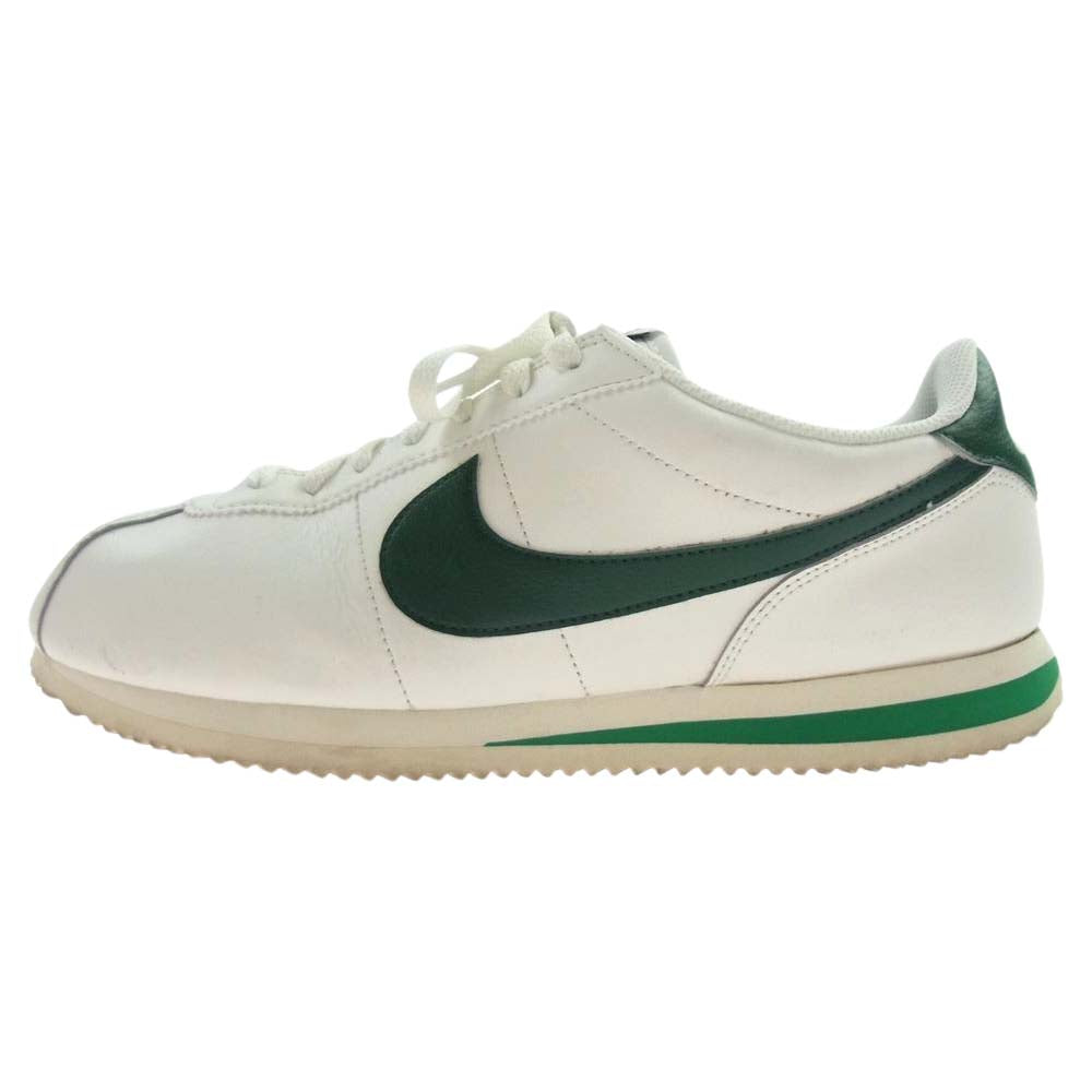 NIKE ナイキ WMNS Cortez Gorge Green and Malachite ウィメンズ コルテッツ ゴージグリーン アンド マラカイト スニーカー ホワイト系 グリーン系 28cm【中古】